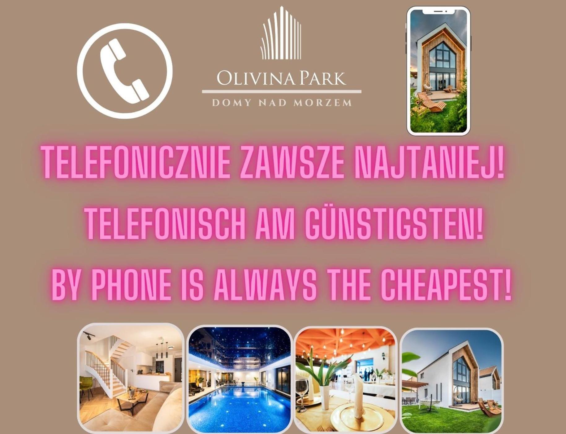 Olivina Park Spa - Domki Z Dostepem Do Krytego Basenu, Saun, Wyzywienia I Atrakcji Dla Dzieci Нєхоже Екстер'єр фото